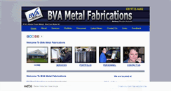 Desktop Screenshot of bvametalfabrications.com.au